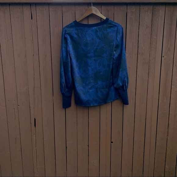 Ted Baker | Size 0 NWT Navy Taliyer Blouse - Picture 10 of 15